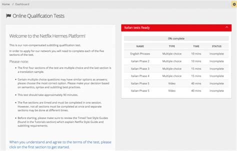 hermes test for netflix|Netflix Hermes test score.